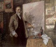 William Merritt Chase Self-Portrait oil